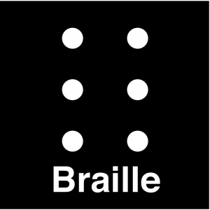 Braille logo