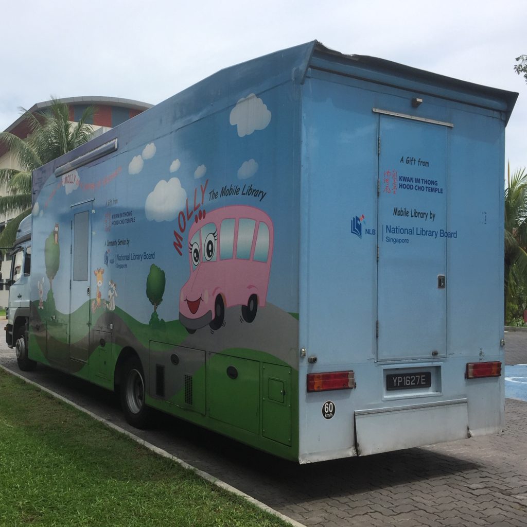 Molly Library MOLLY® Mobile Library Bus by The National Library Board - Enabling Village